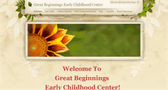 Desktop Screenshot of greatbeginningsdelta.com